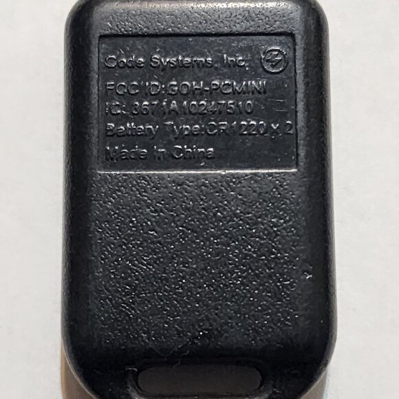 FORD KEYLESS CODE ALARM KEYLESS REMOTE START KEY FOB 1 BUTTON GOH-PCMINI RED LED - Picture 4 of 4